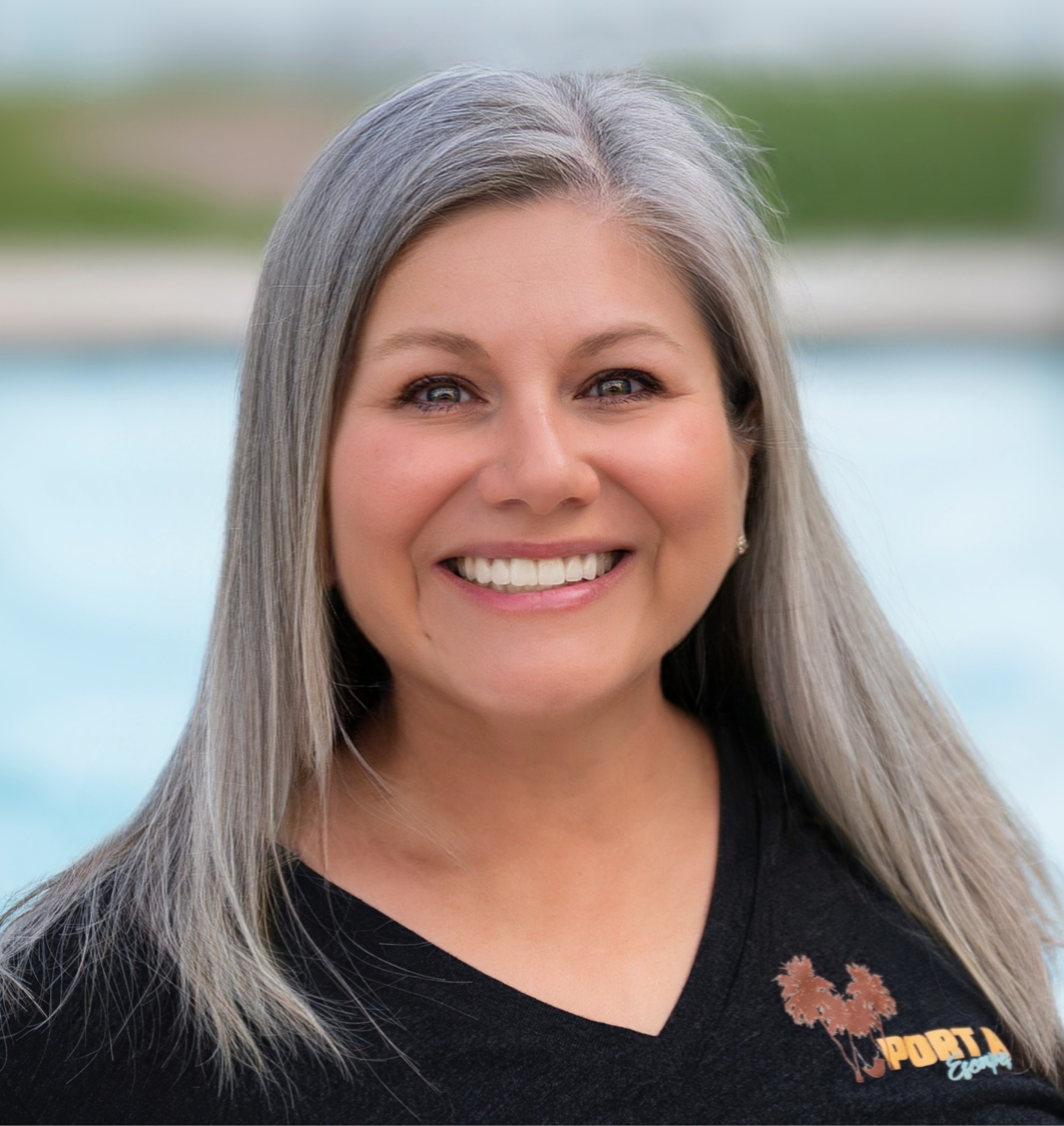 Staff member Elaine Peterson 